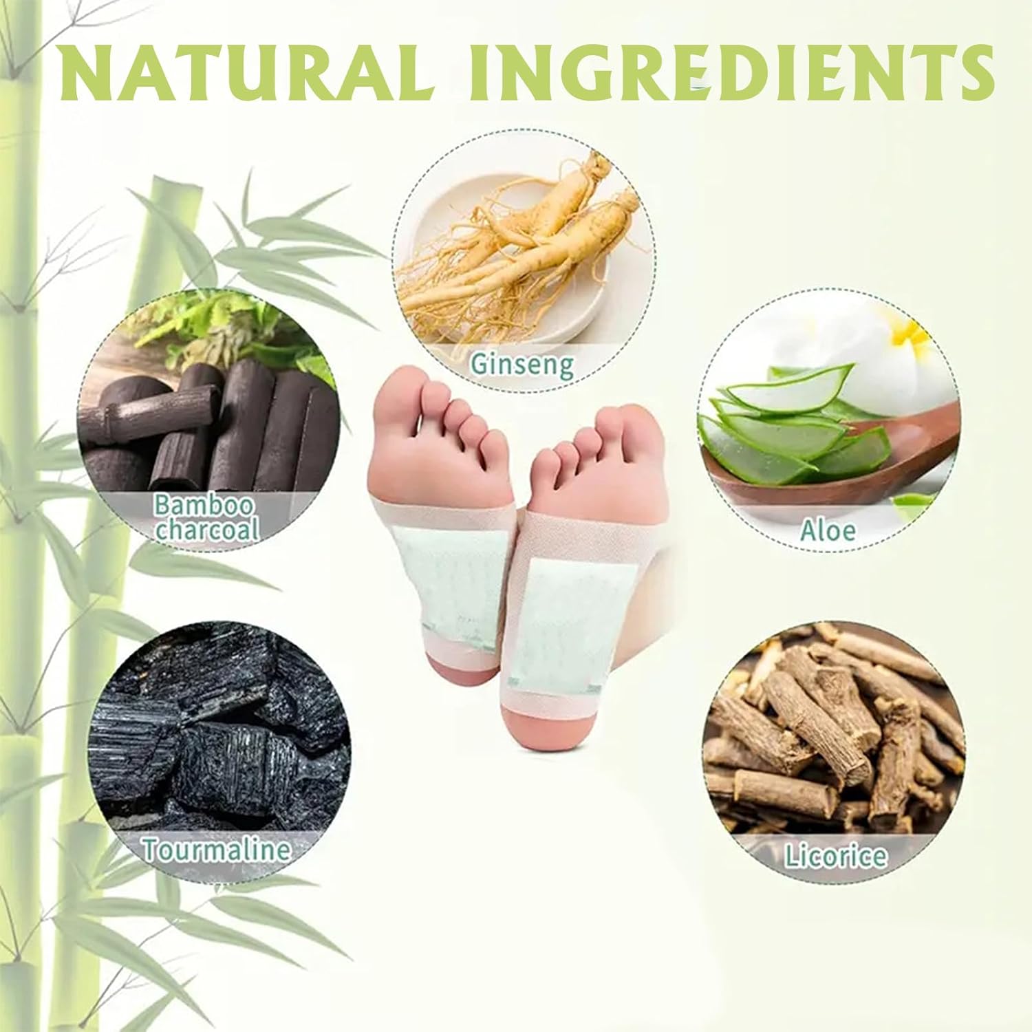 DrCole Herbal Detox Patches - Natural Body Detox, & Improved Circulation - Stronger and Last Longing Erections